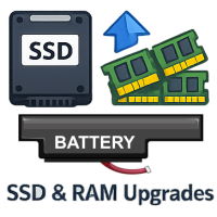 Battery & SSD Upgrade